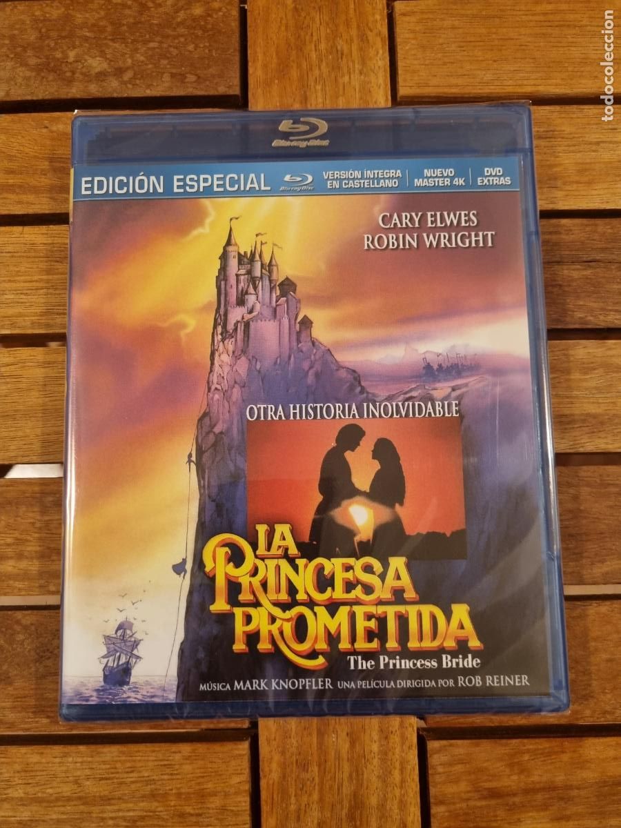 Cine: La Princesa Prometida - Blu-ray nuevo + DVD extras