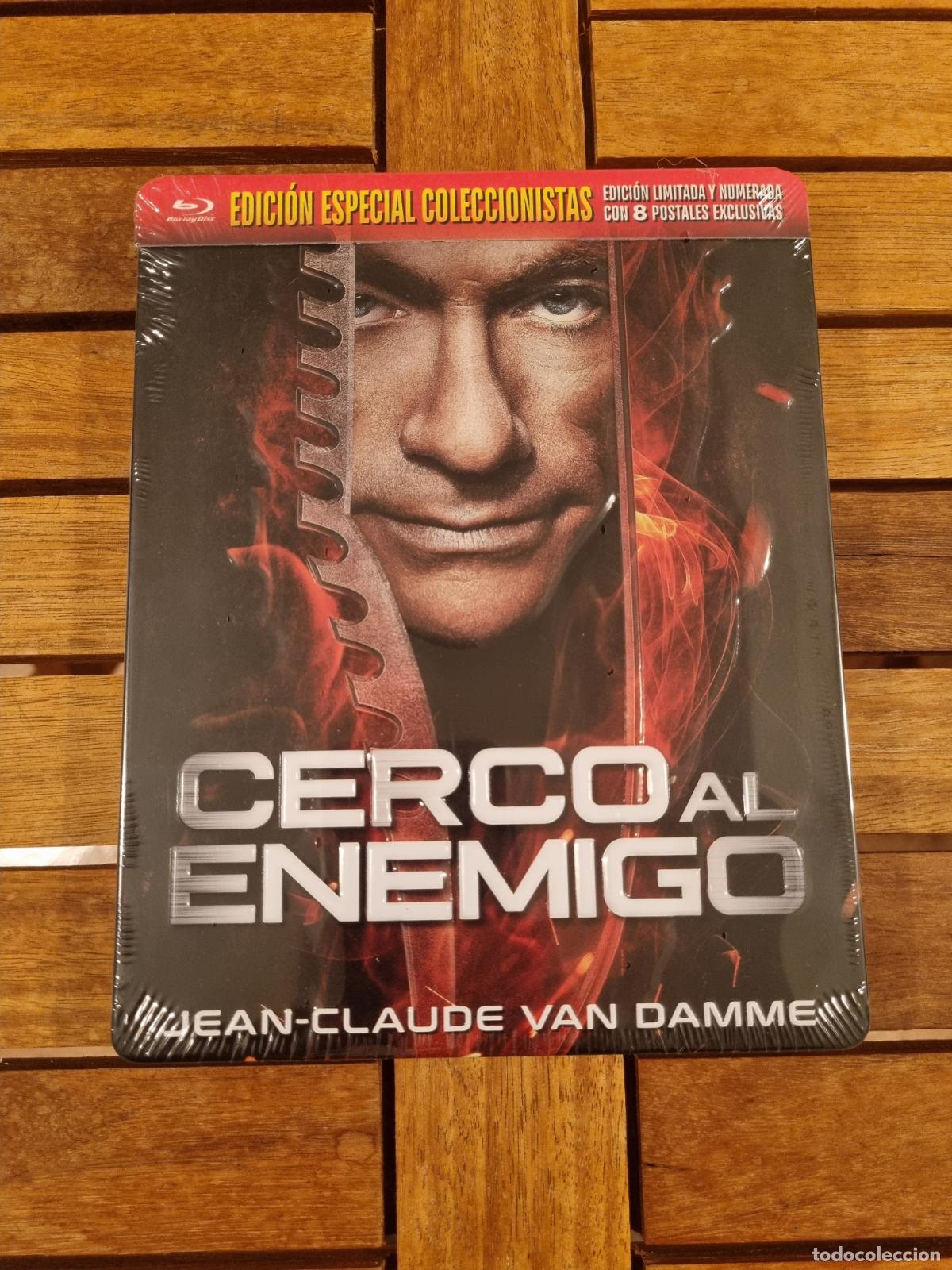 Cine: Cerco al enemigo - Steelbook - Blu-ray nuevo - Edici&oacute;n especial limitada y numerada 8 con postales