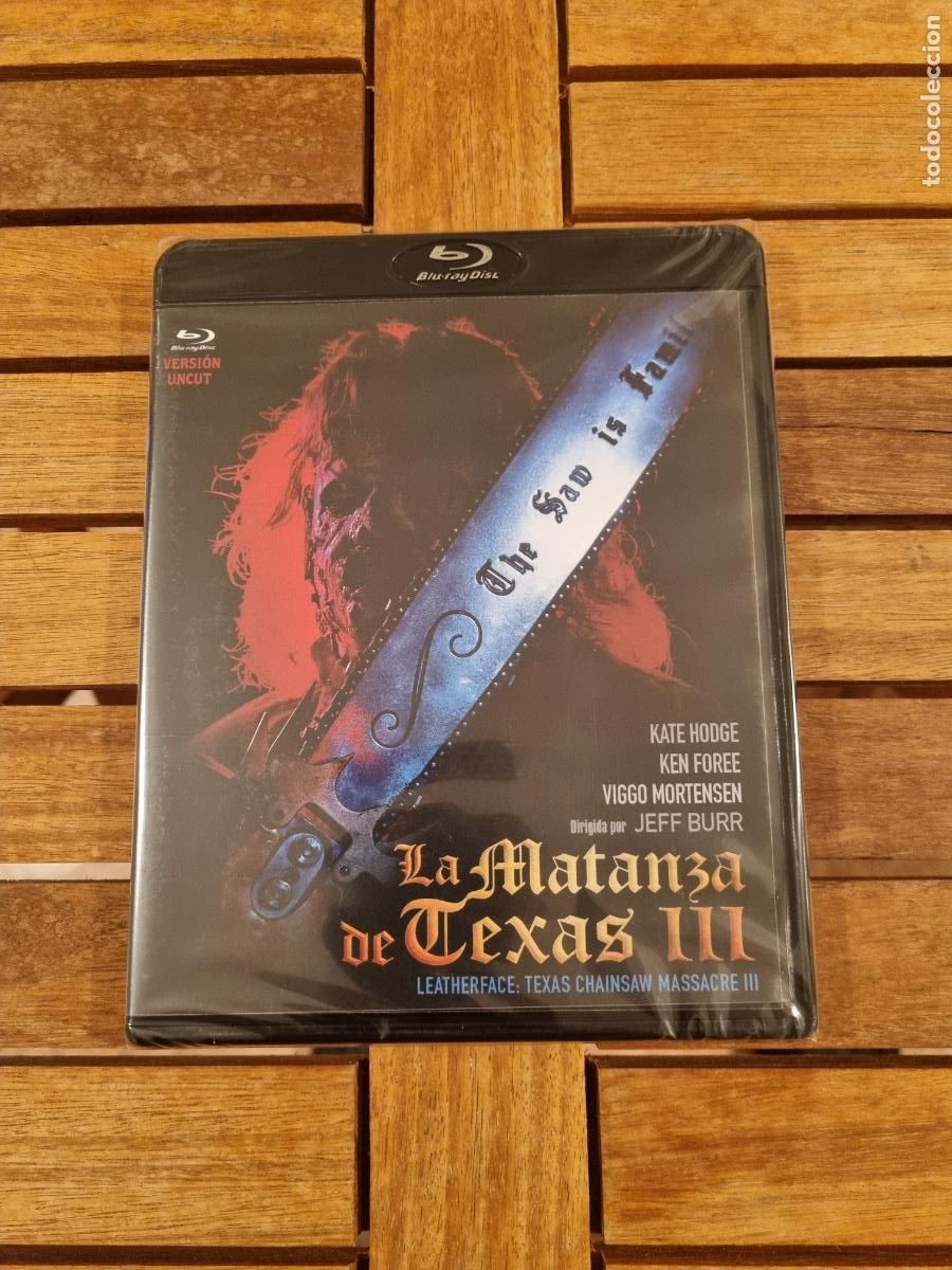 Cine: La Matanza de Texas III - Blu-ray nuevo