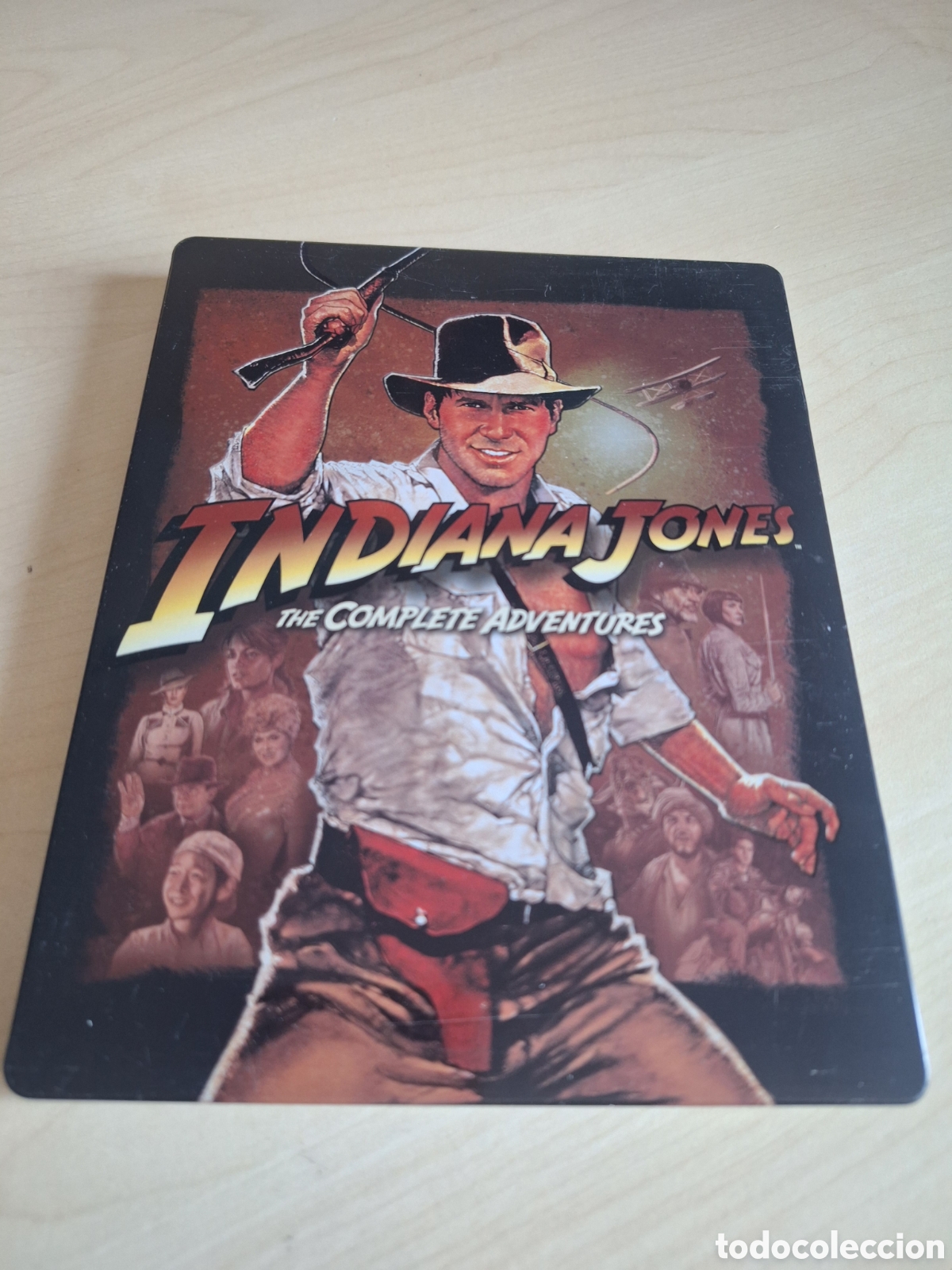 Cine: RB94 coleccion indiana jones edicion steelbook BLURAY SEGUNDAMANO