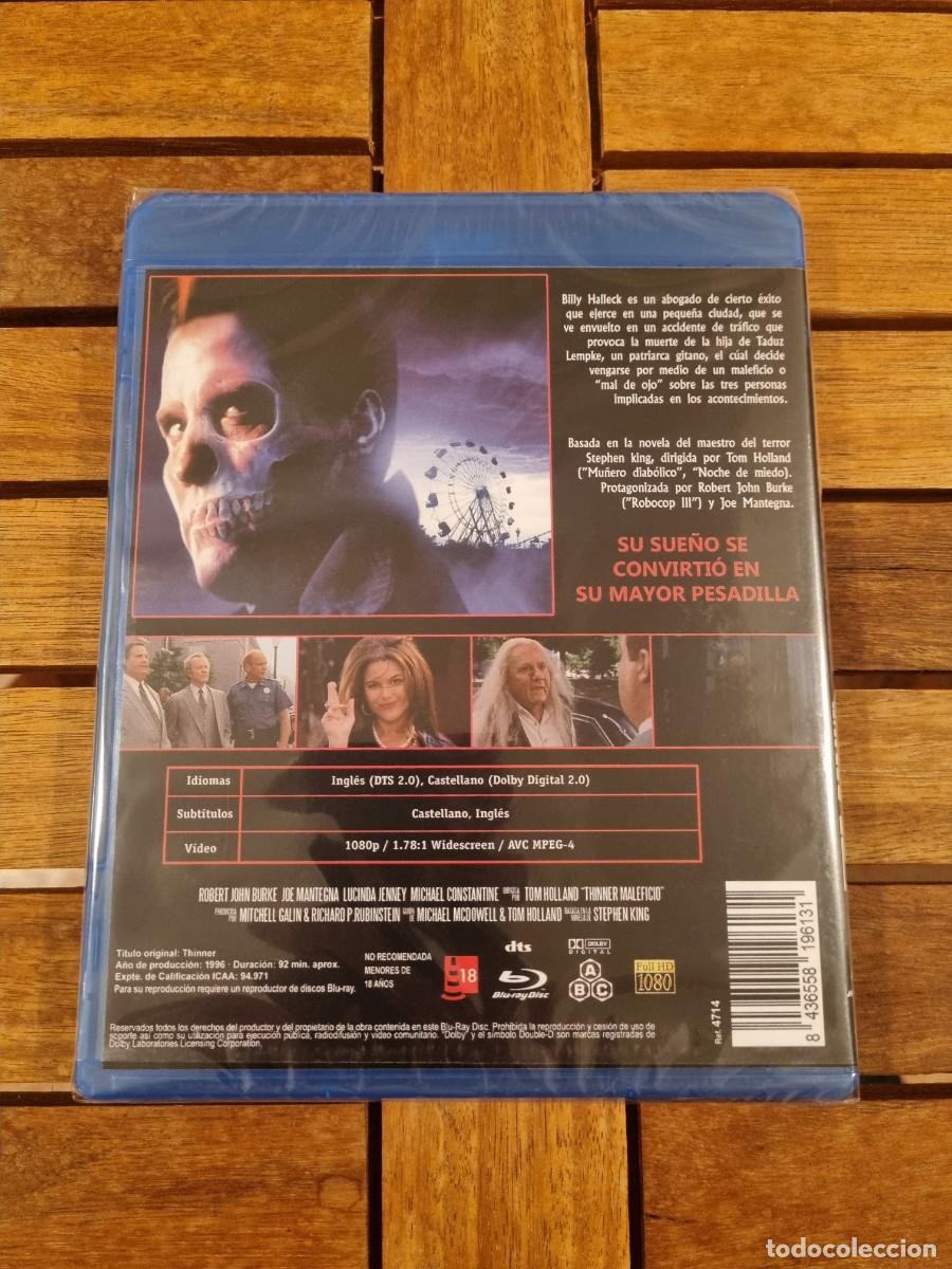 Cine: Thinner - Maleficio - Blu-ray nuevo - Foto 2