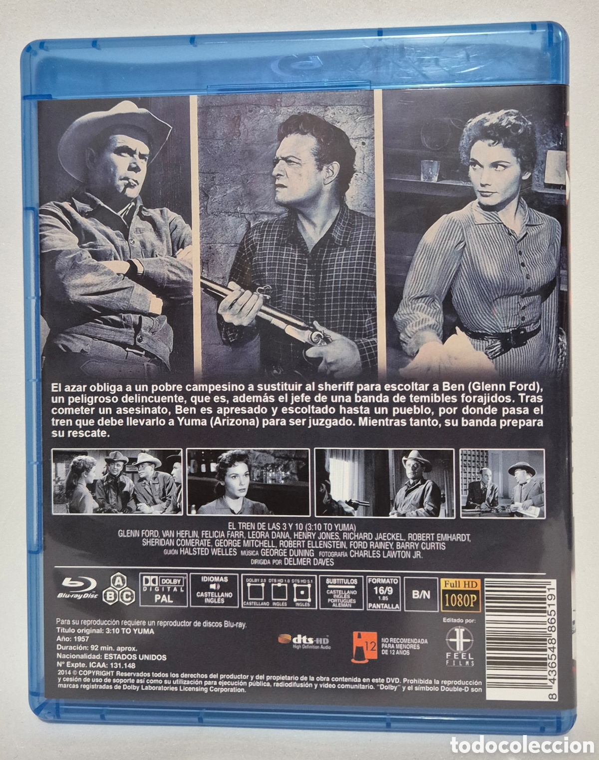 Cine: El tren de las 3:10 (Blu-ray) - Foto 2