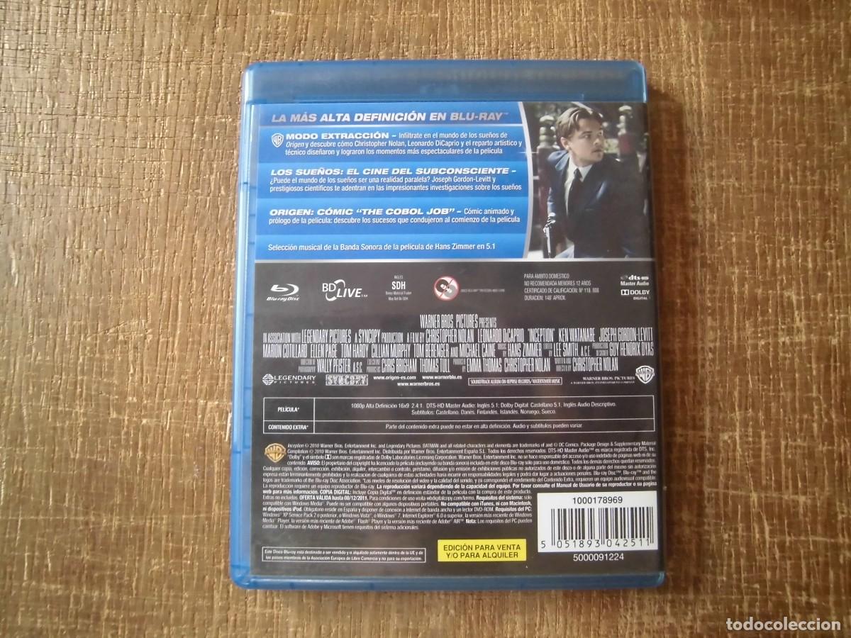 Cine: ORIGEN LEONARDO DICAPRIO BLURAY - Foto 2