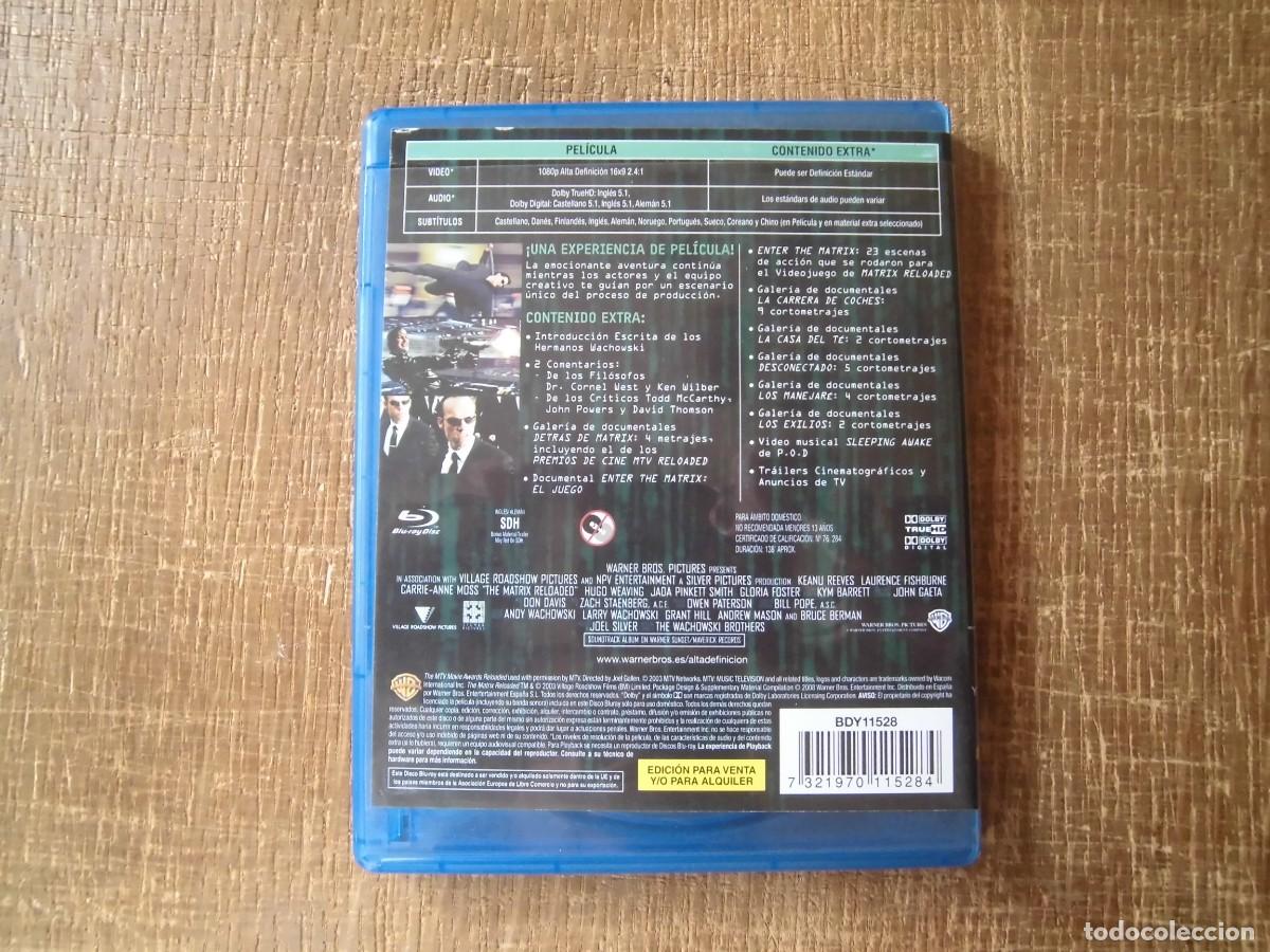 Cine: MATRIX RELOADED BLURAY - Foto 2