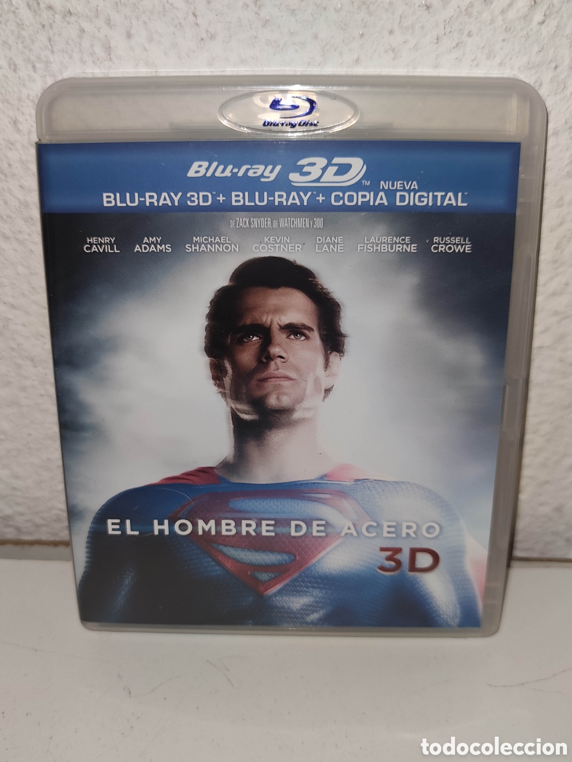 Cinema: Blu-ray 3D + Blu-ray - El hombre de acero - Man of Steel (Superman) - Zack Snyder, Henry Cavill -