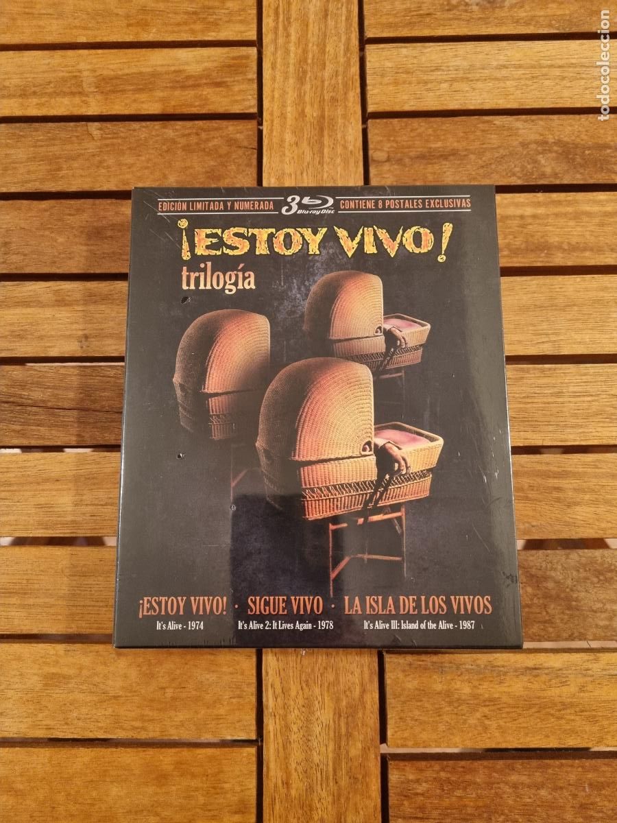 Cine: Estoy vivo - Trilog&iacute;a - Sigue vivo - La isla de los vivos - Blu-ray nuevo - Limitada y con postales