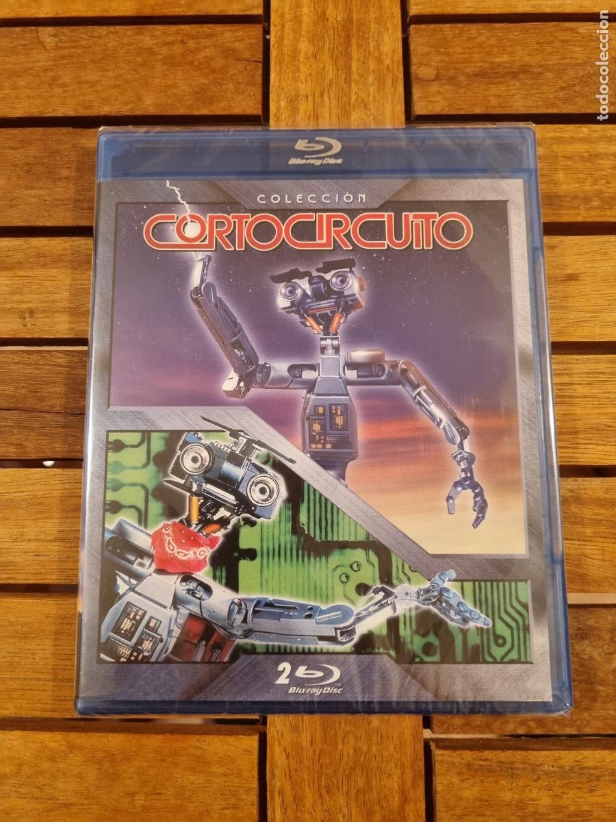 Cine: Cortocircuito 1 y 2 - Blu-ray nuevo - Short circuit 1 + 2