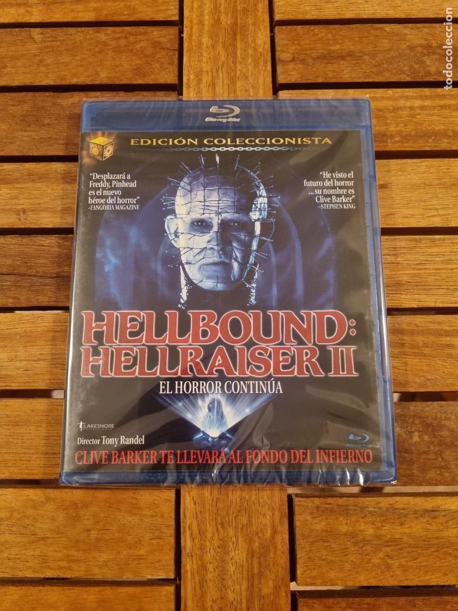 Cine: Hellbound - Hellraiser II - El horror contin&uacute;a - Blu-ray nuevo - Edici&oacute;n coleccionista
