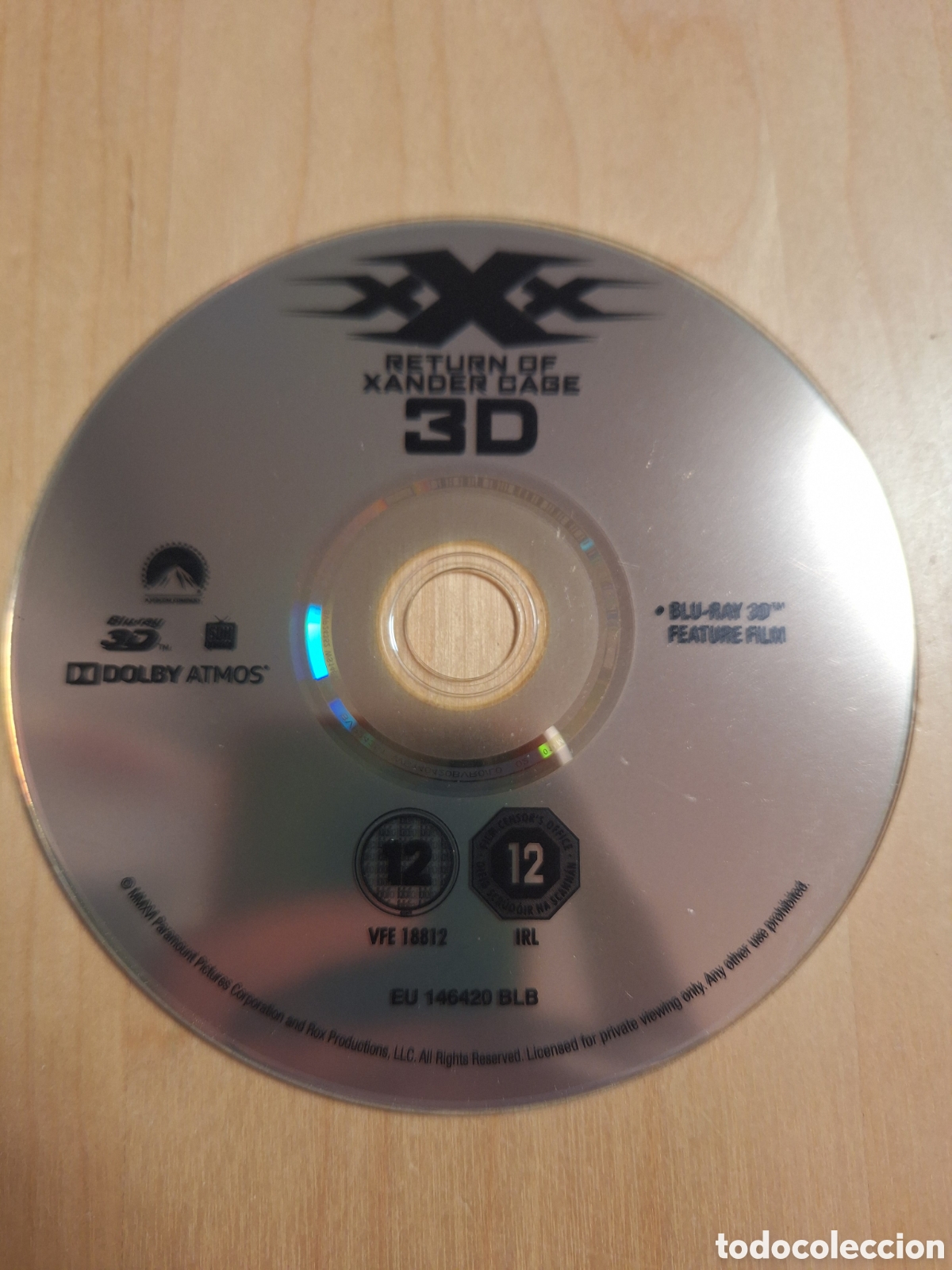 Cin&eacute;ma: SB60 XXX 3D SOLO DISCO BLURAY