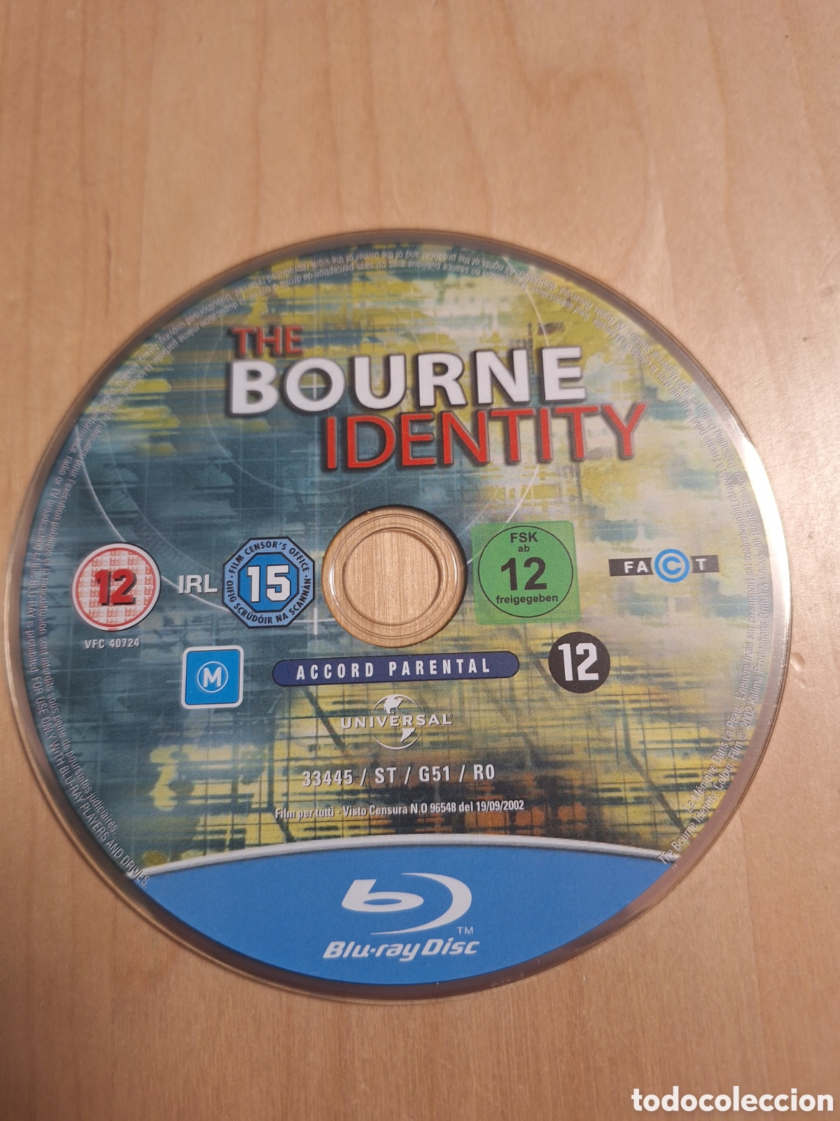 Cin&eacute;ma: SB82 the bourne identity SOLO DISCO BLURAY