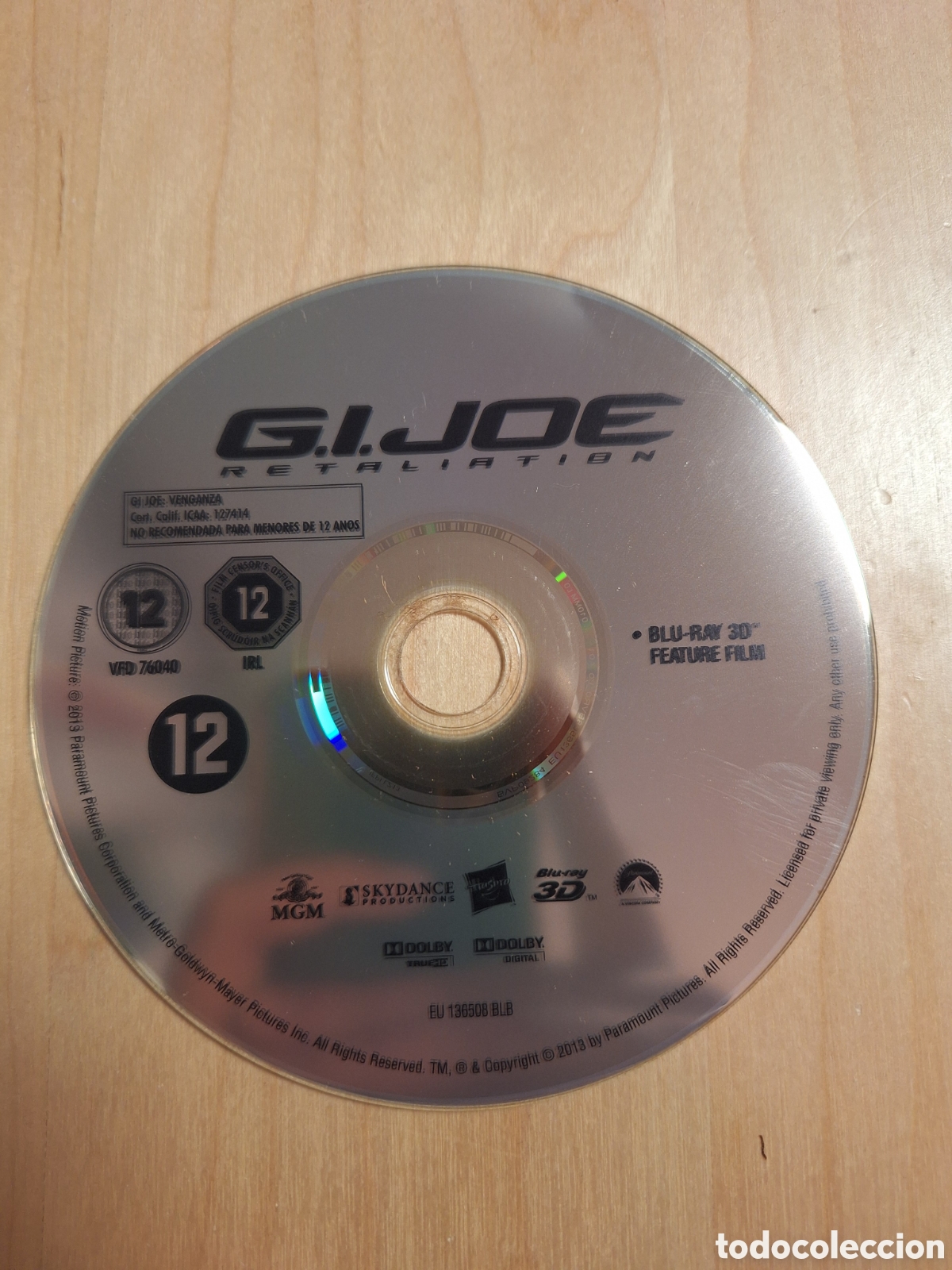 Cine: SB141 g.i.joe venganza 3D SOLO DISCO BLURAY