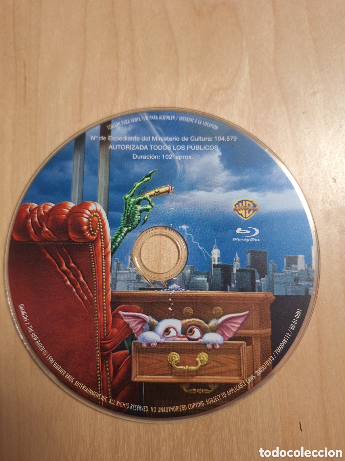 Cine: SB147 gremlins 2 SOLO DISCO BLURAY