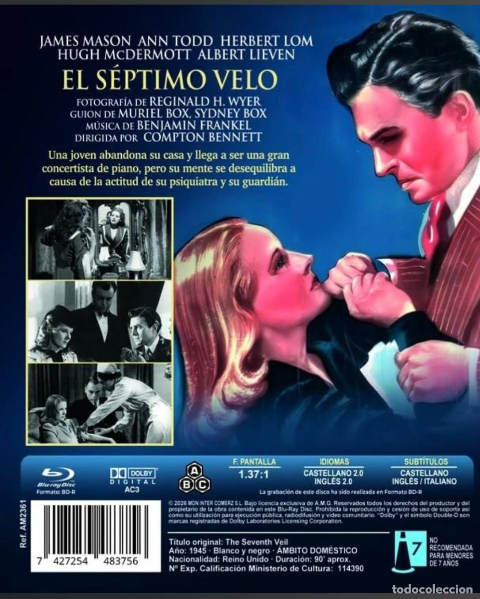 Cine: EL SEPTIMO VELO (Compton Bennett, 1945) - Foto 2