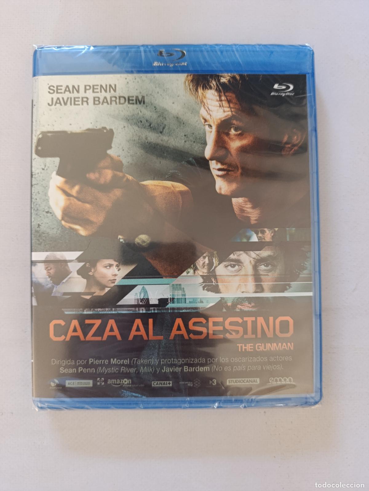 Cine: BLU-RAY CAZA AL ASESINO (THE GUNMAN) - SEAN PENN, JAVIER BARDEM - NUEVO, PRECINTADO (267)