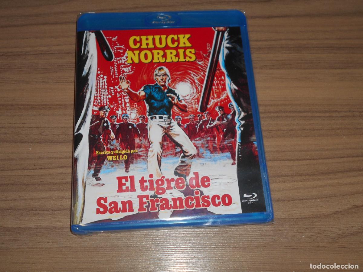 Cine: EL TIGRE DE SAN FRANCISCO BLU-RAY DISC Chuck Norris NUEVO PRECINTADO