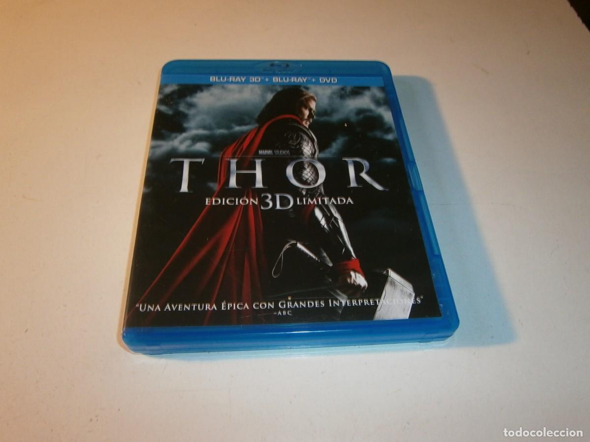 Cine: THOR BLU-RAY 3D + BLU-RAY + DVD EDICION 3D LIMITADA - Foto 1
