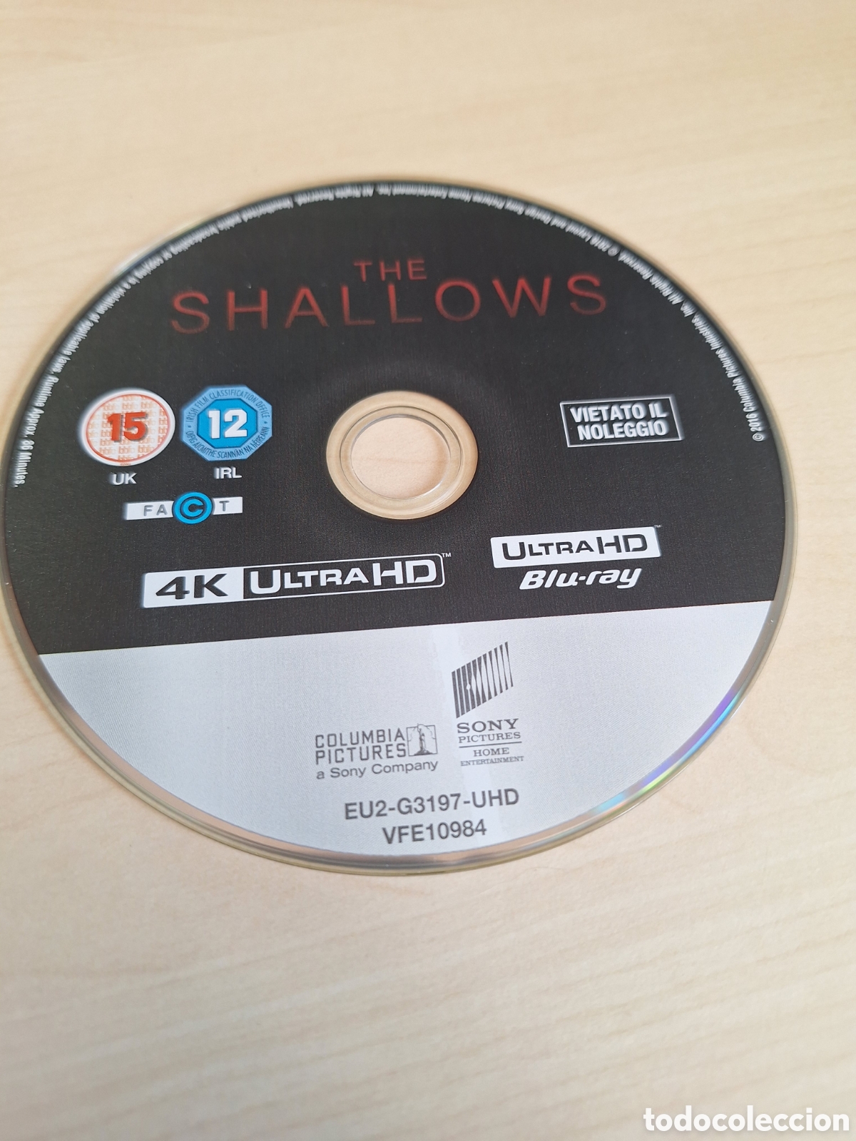 Cine: SB244 infierno azul SOLO DISCO 4K