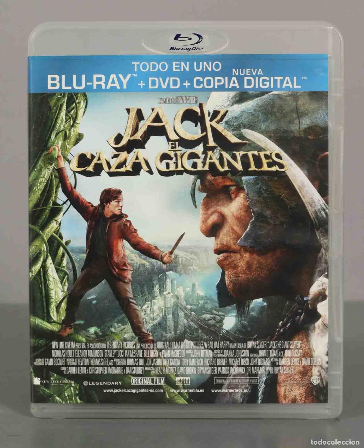 Cine: DVD+BLU-RAY. JACK EL CAZA GIGANTES.
