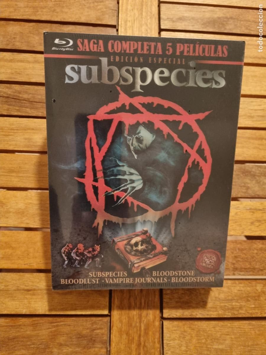 Cine: Subspecies - Saga completa 5 pel&iacute;culas - Blu-ray nuevo - Edici&oacute;n especial numerada con 8 postales