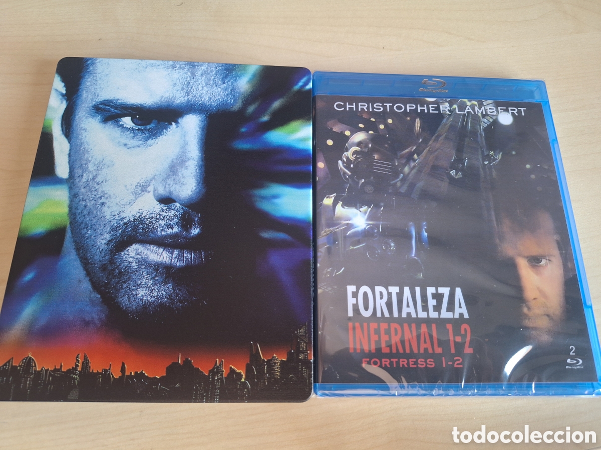 Cine: NB19 fortaleza infernal 1 y 2 edicion steelbook BLURAY PRECINTADO NOVEDAD 4/26