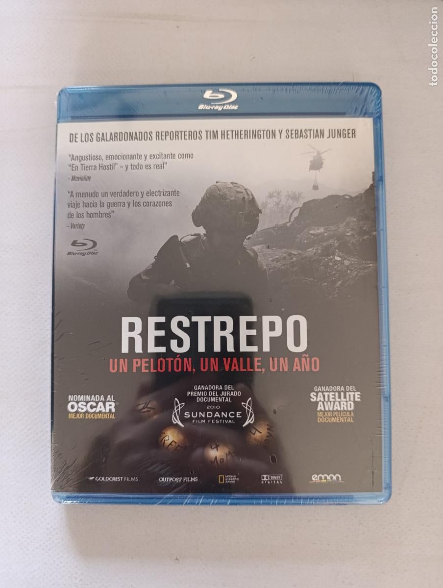 Cine: BLU-RAY RESTREPO - UN PELOTON, UN VALLE, UN A&Ntilde;O - NUEVO, PRECINTADO (272)