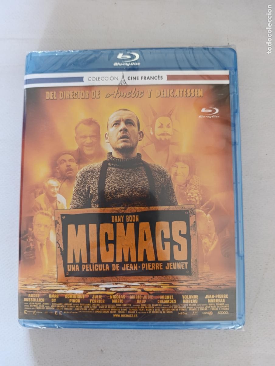Cine: BLU-RAY MICMACS - JEAN-PIERRE JEUNET - NUEVO, PRECINTADO (272w)