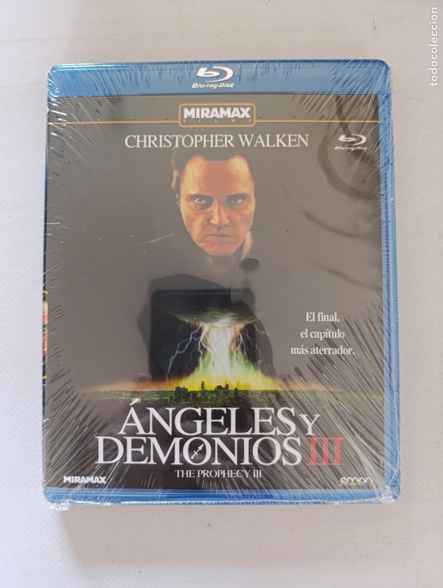 Cine: BLU-RAY ANGELES Y DEMONIOS III (3) - THE PROPHECY III - CHRISTOPHER WALKEN - NUEVO, PRECINTADO (272w