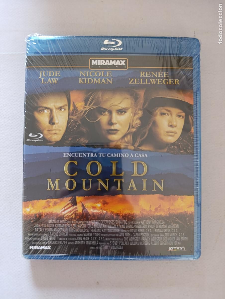 Cine: BLU-RAY COLD MOUNTAIN - JUDE LAW, NICOLE KIDMAN, RENEE ZELLWEGER - NUEVO, PRECINTADO (272)