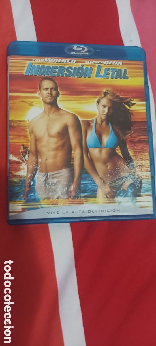 Cine: Inmersi&oacute;n letal Paul Walker Blu-ray