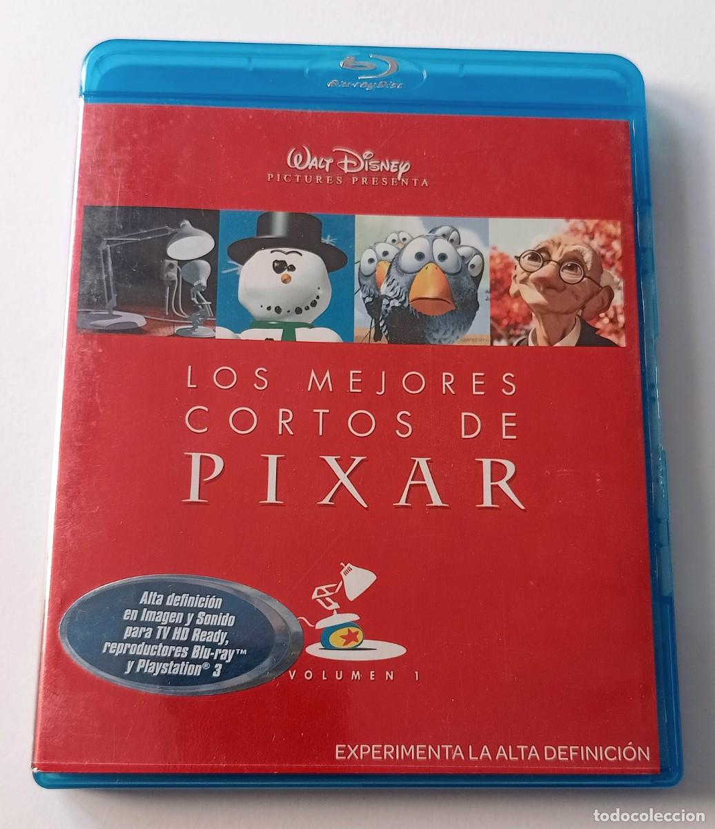 Cine: LOS MEJORES CORTOS DE PIXAR PELICULA BLUE RAY DISC
