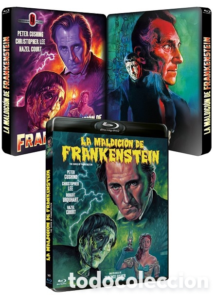 Cine: La Maldici&oacute;n De Frankenstein (The Curse of Frankenstein) + Steelbook - Blu-Ray