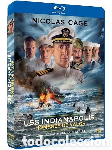 Cine: Hombres de Valor (USS Indianapolis: Men of Courage) - Blu-Ray