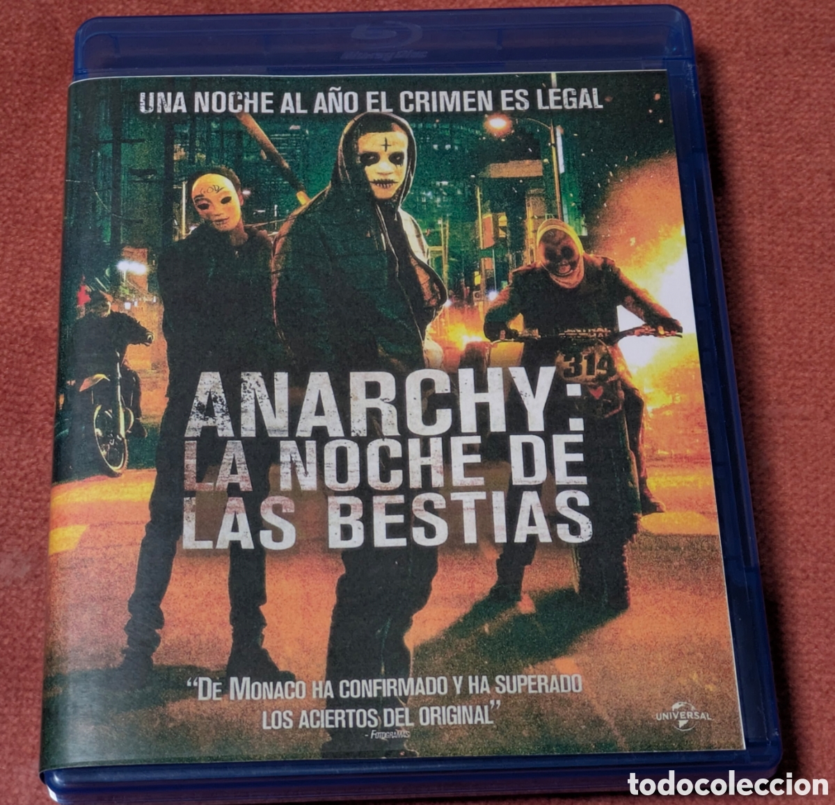 Cine: Anarchy: la noche de las bestias bluray