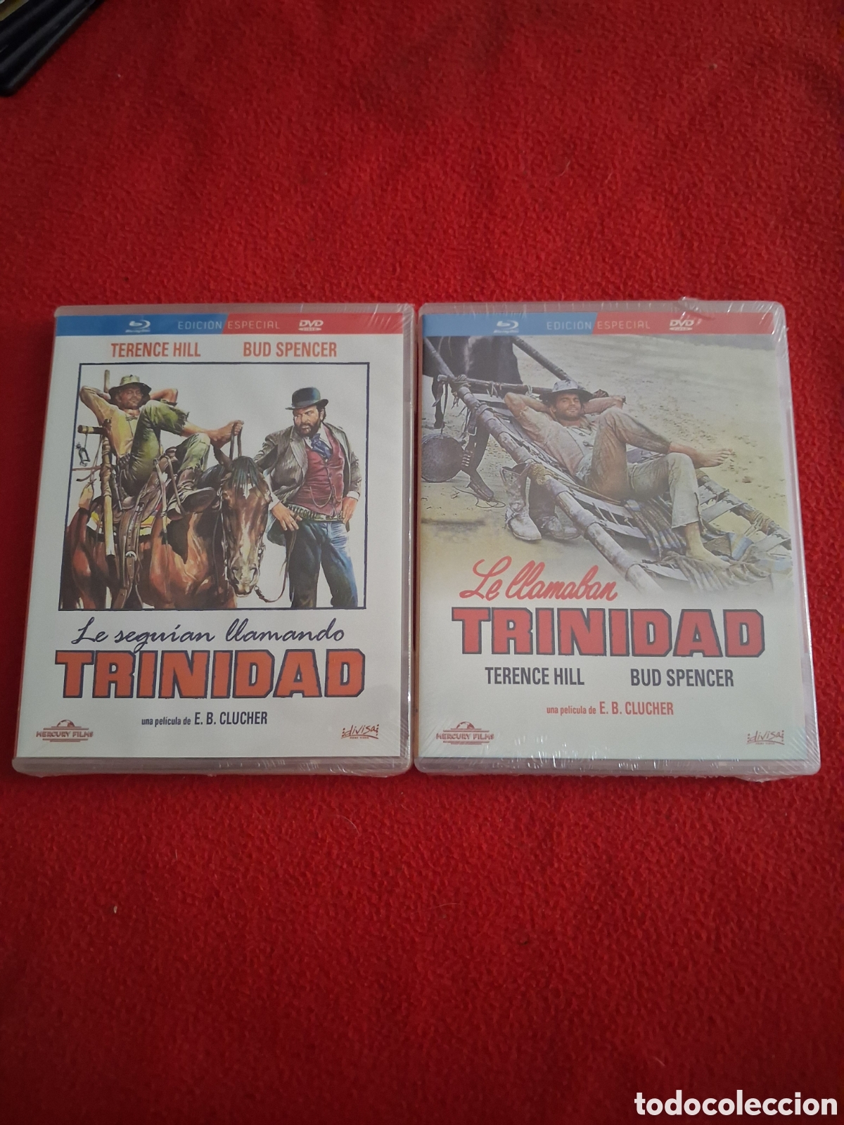 Cine: Blu-ray + dvd le llamaban Trinidad y le segu&iacute;an llamando trinidad - bud Spencer Terence hill