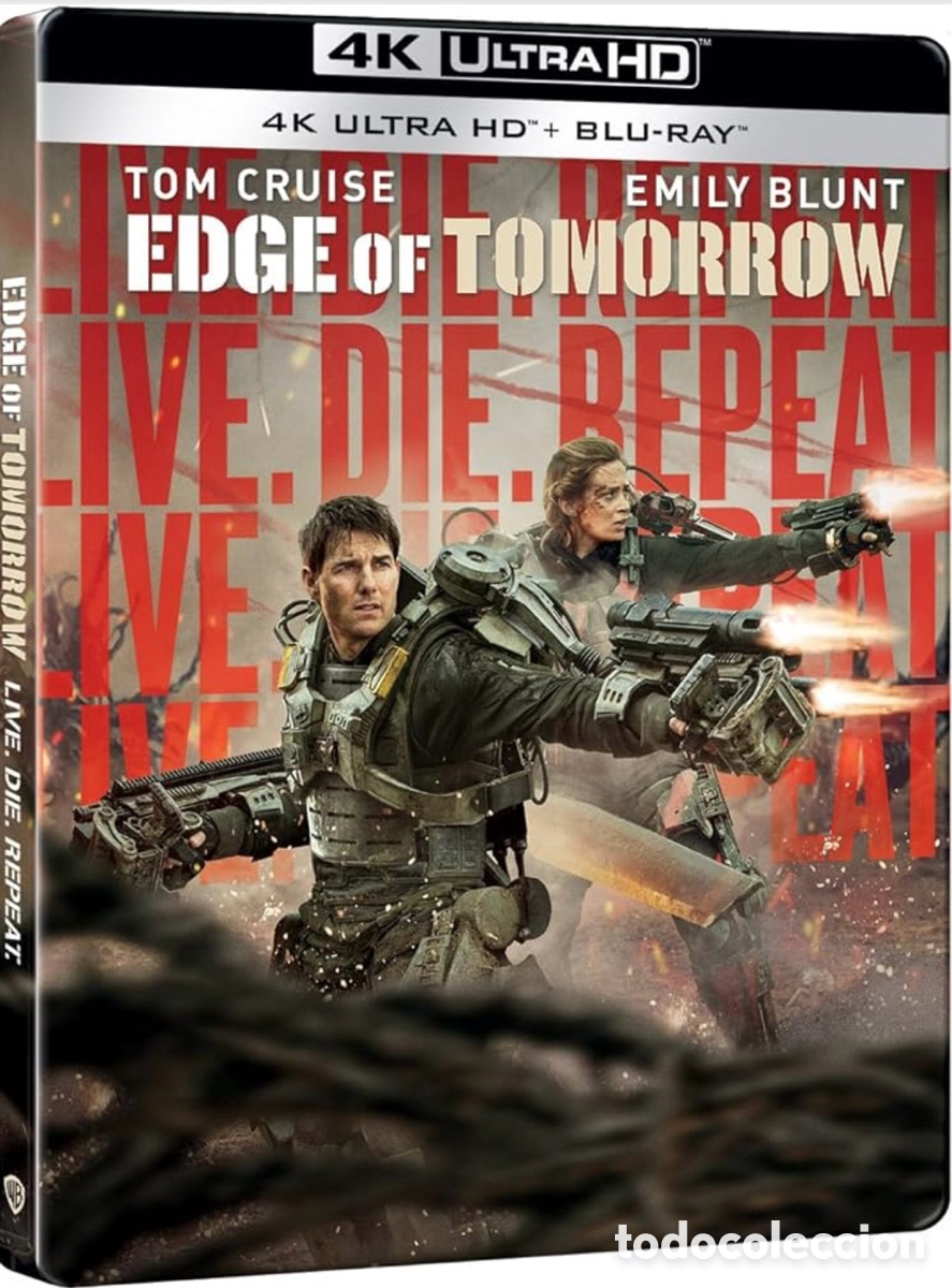 Cine: Al filo del ma&ntilde;ana. Edicion metalica limitada 4K UHD + BLURAY