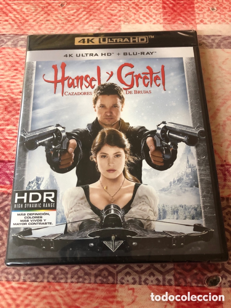 Cine: Hansel y gretel cazadores de brujas Bluray 4k precintado