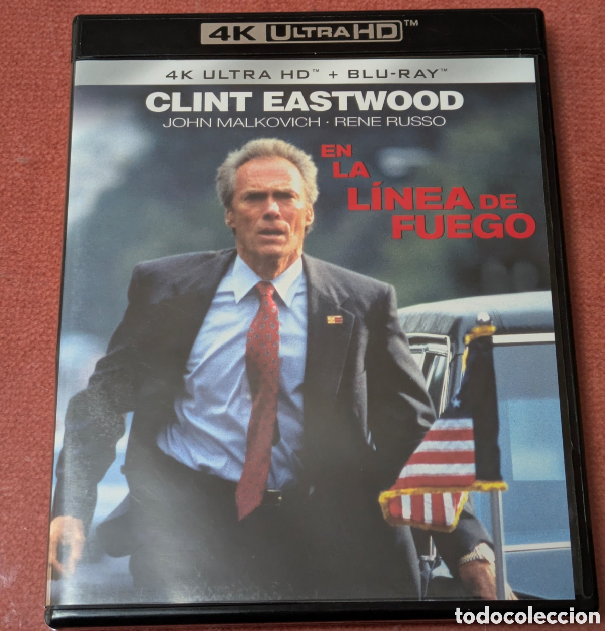 Cine: En la l&iacute;nea de fuego UHD 4K bluray