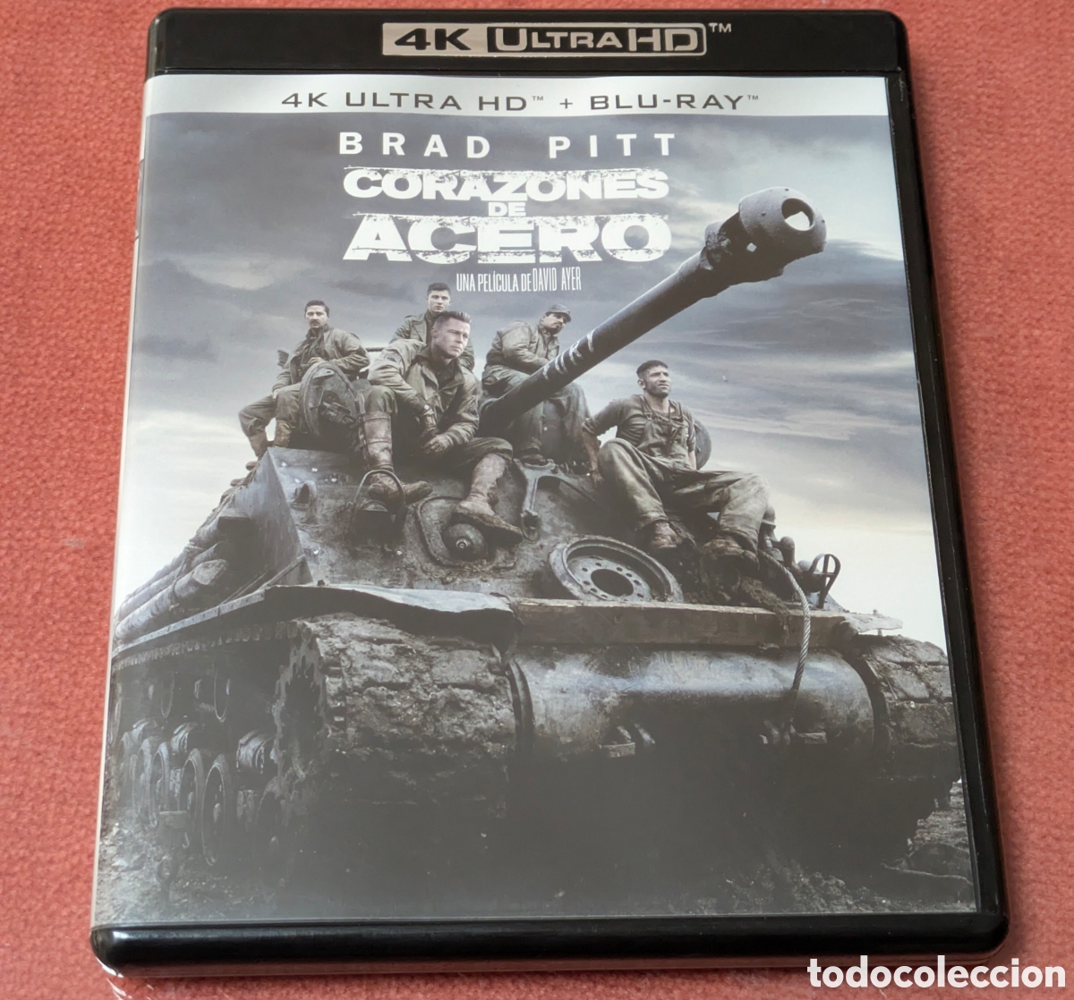 Cine: Corazones de acero UHD 4K bluray