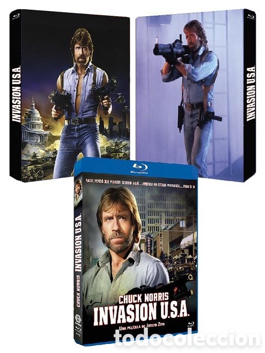 Cine: Invasi&oacute;n U.S.A. (Steelbook+Blu-ray) - Blu-Ray