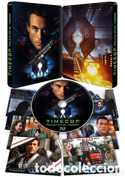 Cine: Timecop, Polic&iacute;a en el Tiempo (Steelbook) Limitado con 8 postales - Blu-Ray
