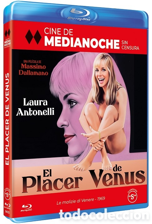 Cine: El Placer de Venus (Le malizie di Venere) -Cine de medianoche- - Blu-Ray