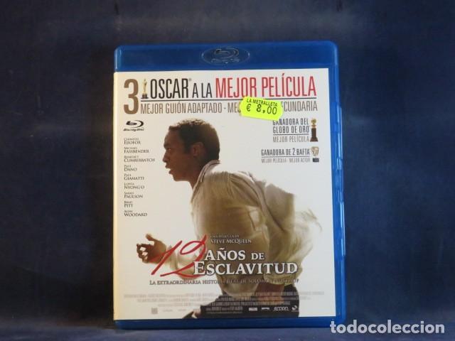 Cine: 12 A&Ntilde;OS DE ESCLAVITUD - BLU-RAY