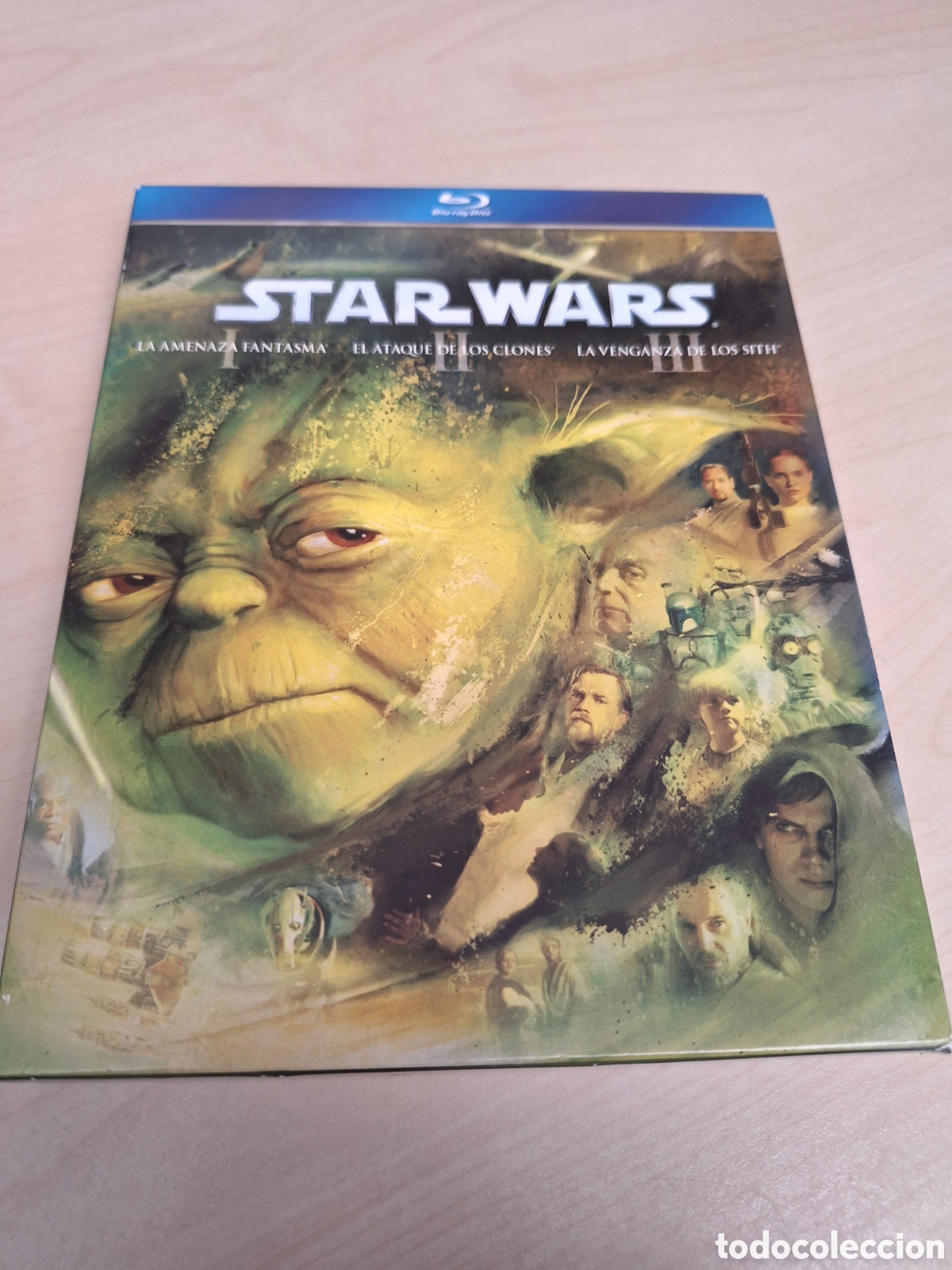Cine: RB56 trilogia star wars I II III BLURAY SEGUNDAMANO
