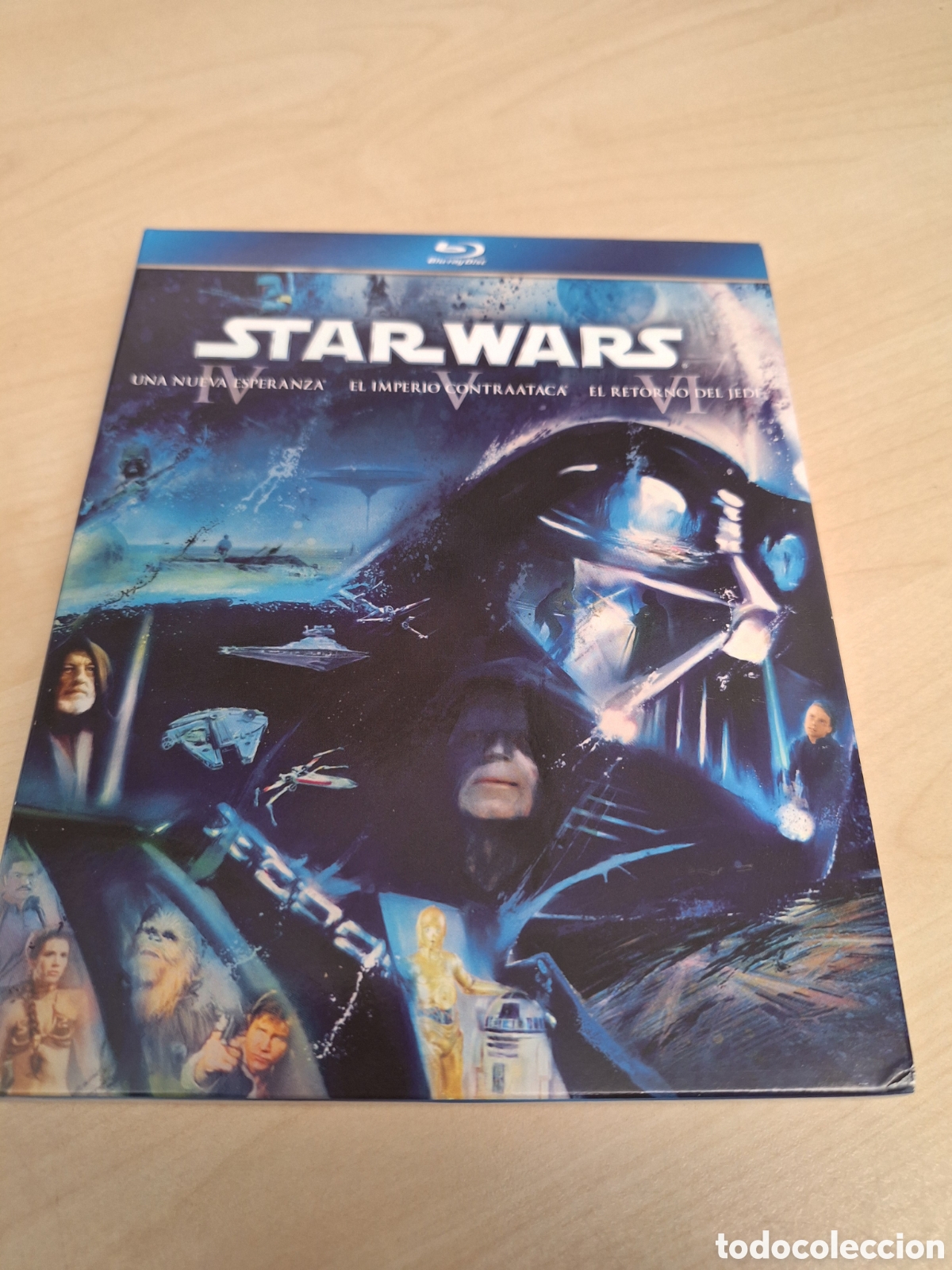 Cine: RB56 star wars IV V VI BLURAY SEGUNDAMANO