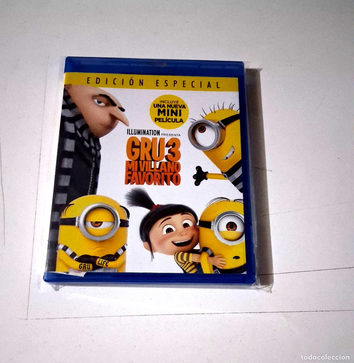 Cine: BLU-RAY &rdquo;GRU 3 MI VILLANO FAVORITO&rdquo; EDICION ESPECIAL ILLUMINATION