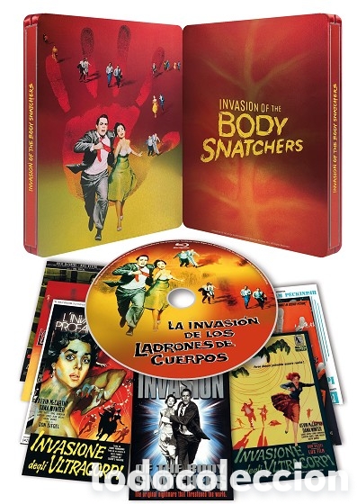 Cine: La Invasi&oacute;n De Los Ladrones De Cuerpos (Steelbook) Edici&oacute;n Limitada con postales - Blu-Ray