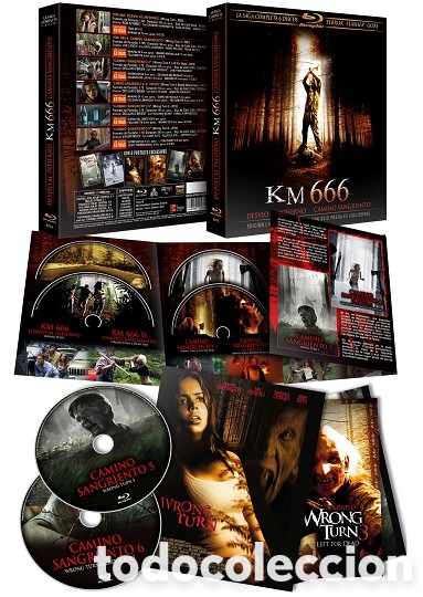 Cine: Camino Sangriento 1+2+3+4+5+6 (Digipak Numerado y Limitado con 6 Postales) - Blu-Ray