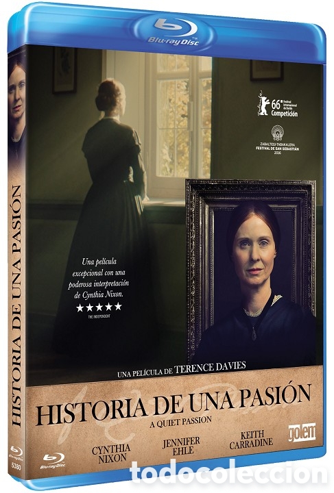 Cine: Historia de una pasi&oacute;n (A Quiet Passion) - Blu-Ray
