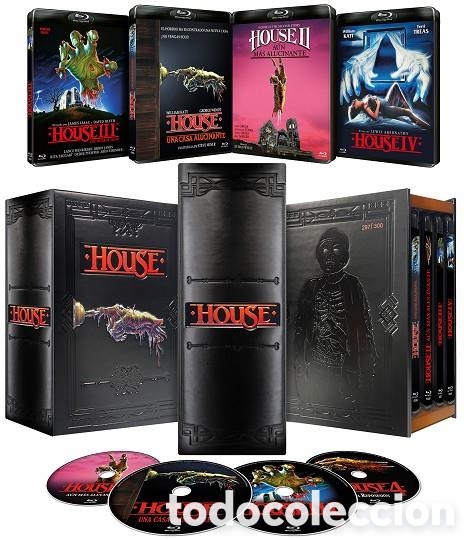 Cine: House 1-2-3-4 Estuche de Madera y Piel (Numerado y limitado) - Blu-Ray
