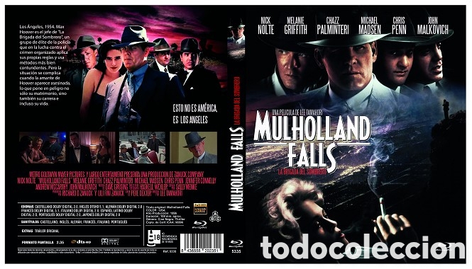 Cine: Mulholland Falls (La Brigada Del Sombrero) - Blu-Ray